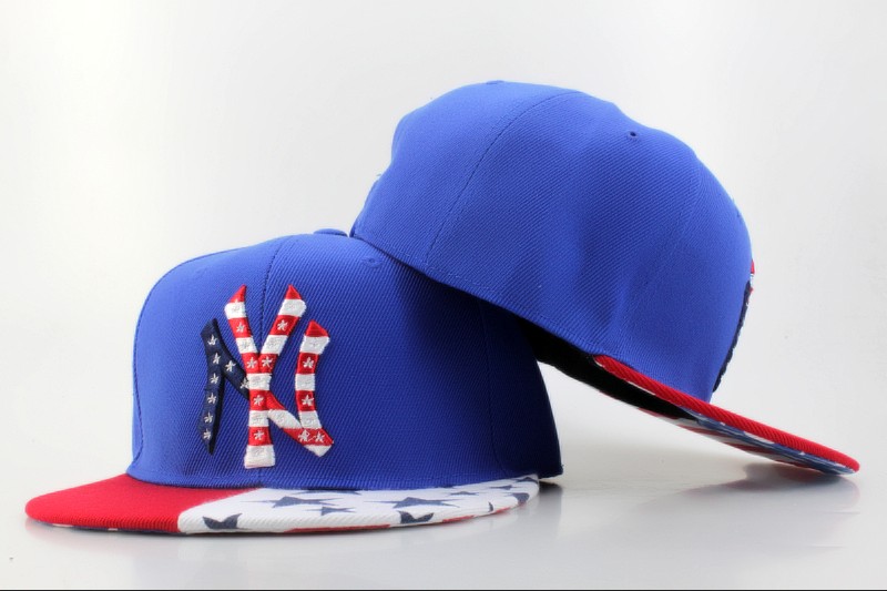 MLB New York Yankees NE Snapback Hat #170